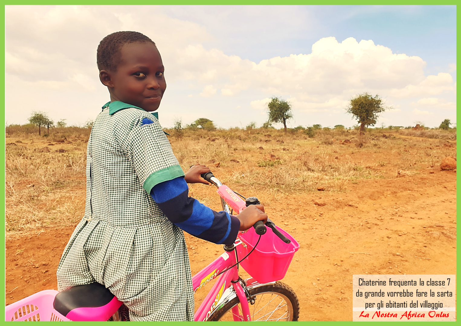 MOSTRA FOTOGRAFICA  " BIKE4SCHOOL" Una bicicletta per andare a scuola in savana