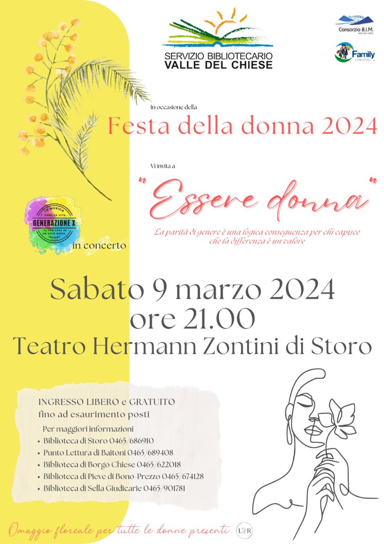 Concerto tematico: Essere donna