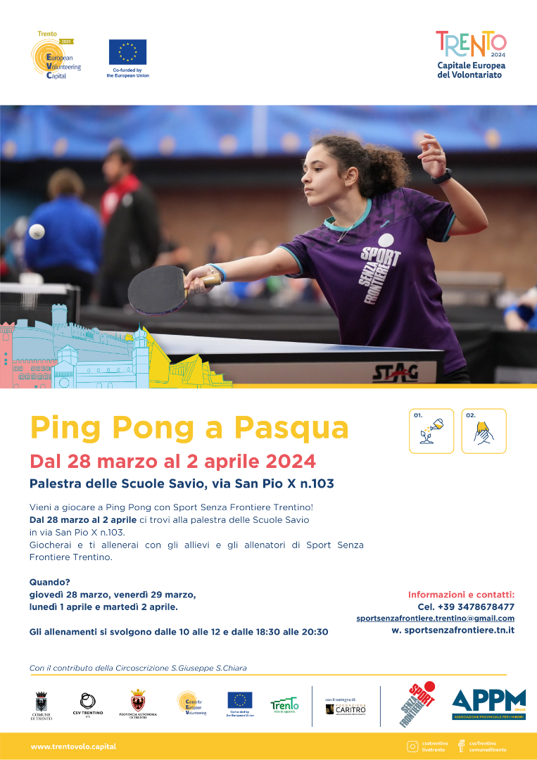 Ping Pong a Pasqua