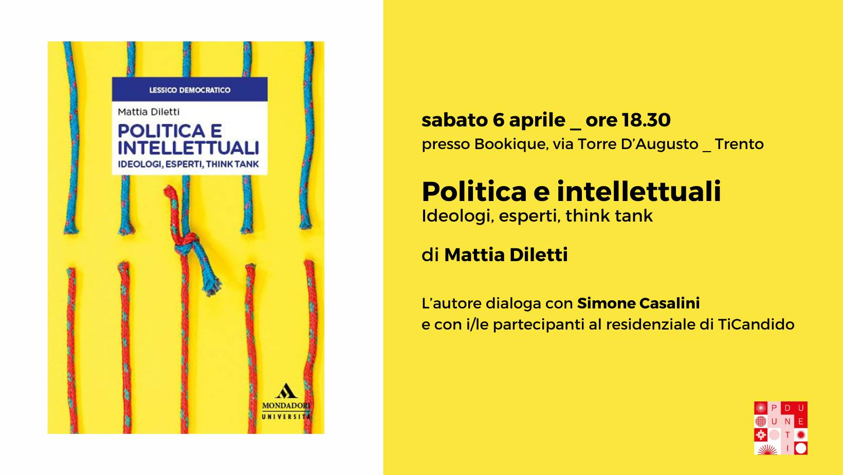 Un punto in più ✹ Politica e intellettuali, di Mattia Diletti