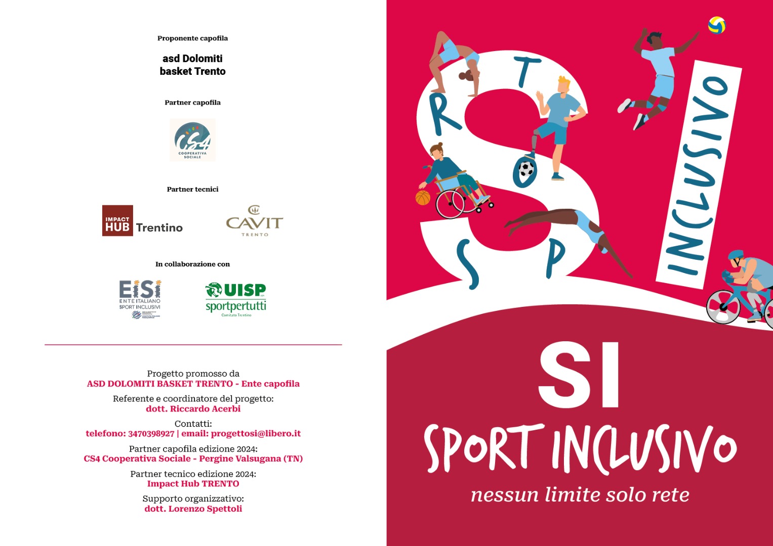 SI - SPORT INCLUSIVO nessun limite solo rete