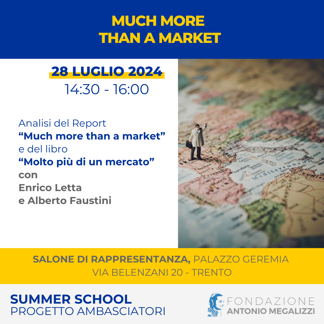 Analisi del Report  "Much more than a market" e del libro "Molto più di un mercato"