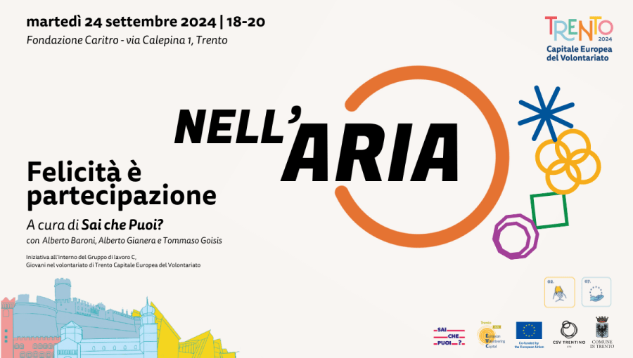 Nell'Aria | Felicità è partecipazione