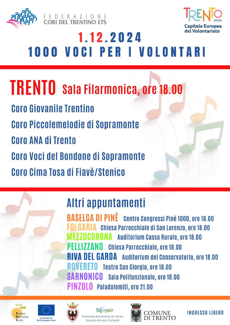 1000 Voci per i Volontari