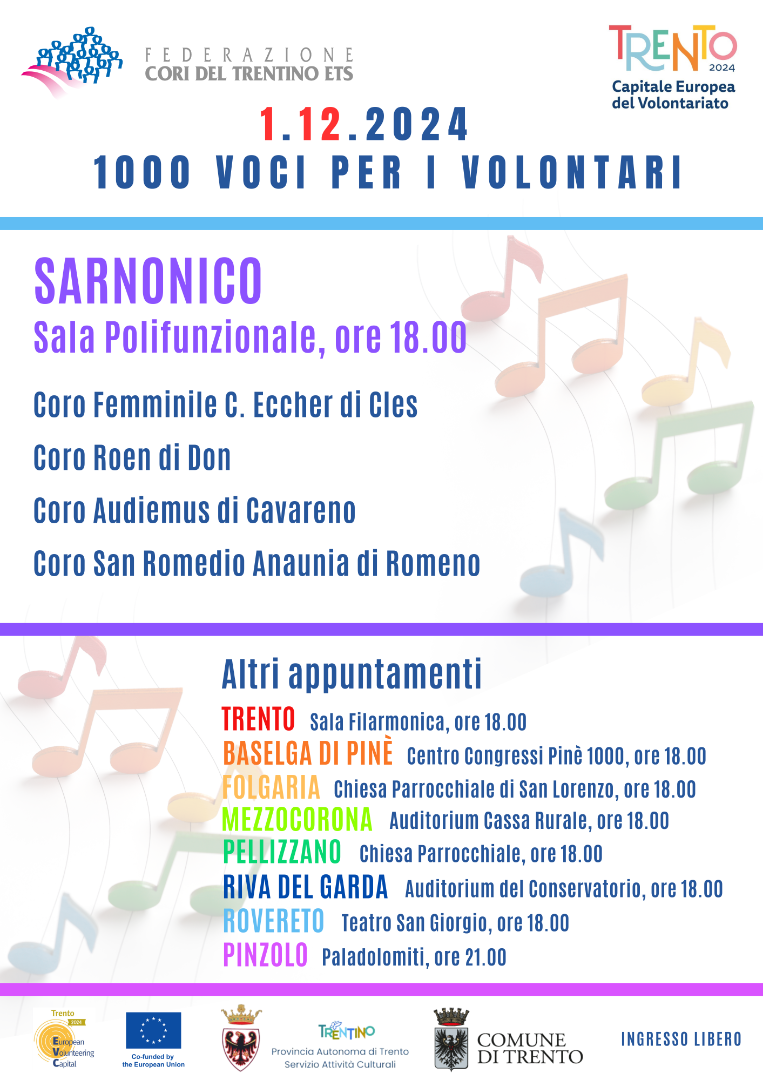 1000 Voci per i Volontari