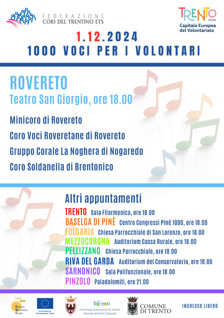 1000 Voci per i Volontari