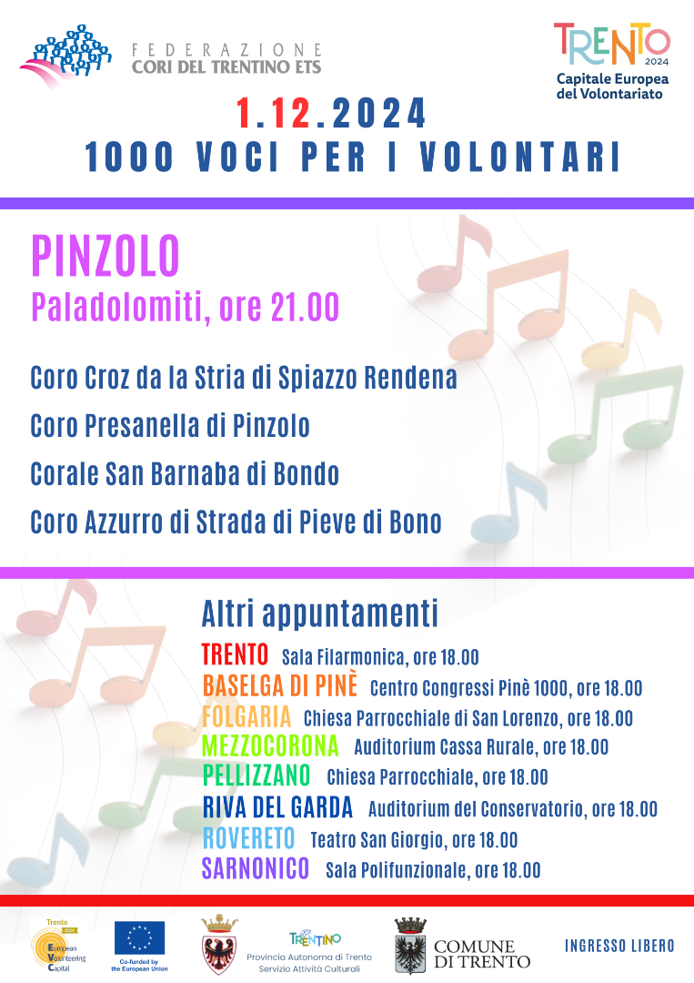 1000 Voci per i Volontari