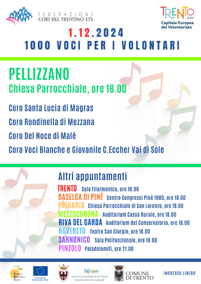 1000 Voci per i Volontari