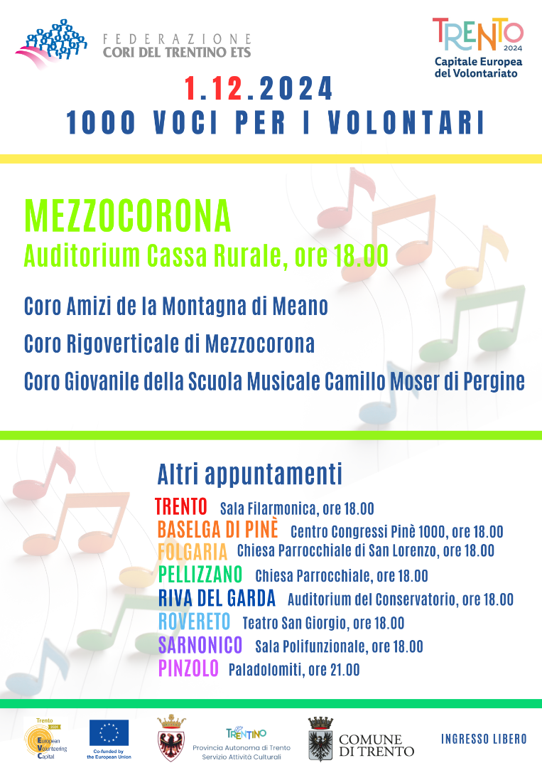 1000 Voci per i Volontari